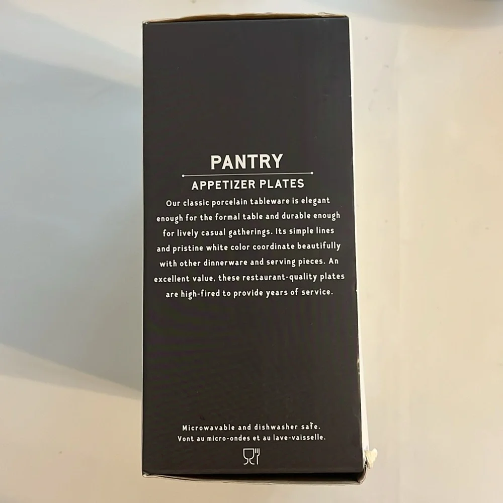 Williams Sonoma Pantry Porcelain Appetizer Plates